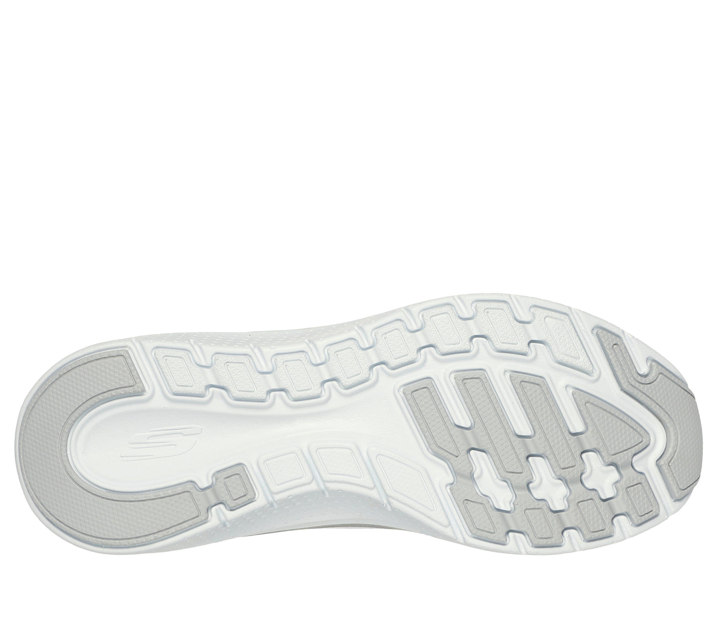 Scarpe skechers arch fit 2.0 - glow the distanc - 150067-wsl bianco argento