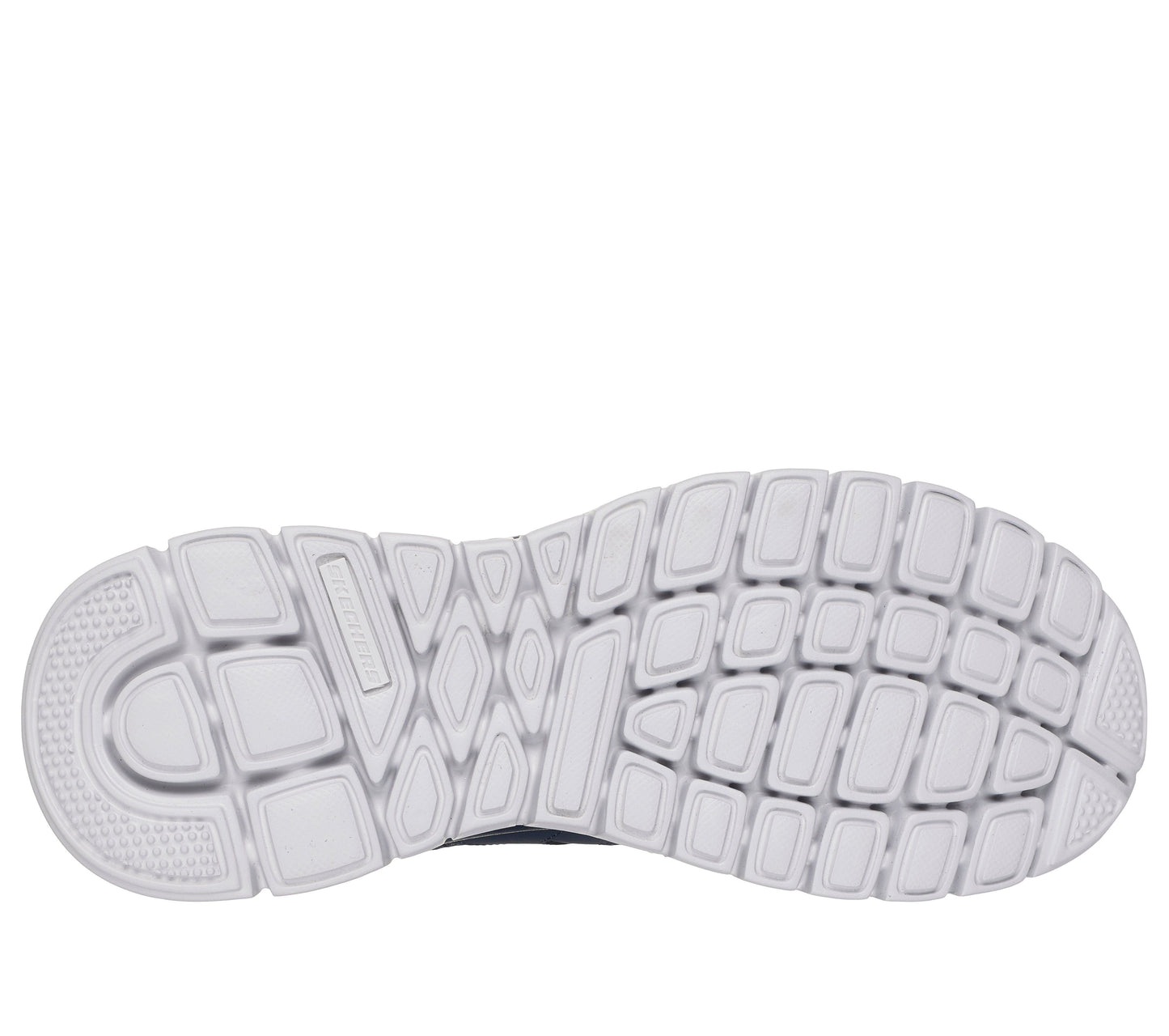 Scarpe skechers burns - agoura - 52635-nvor navy arancio