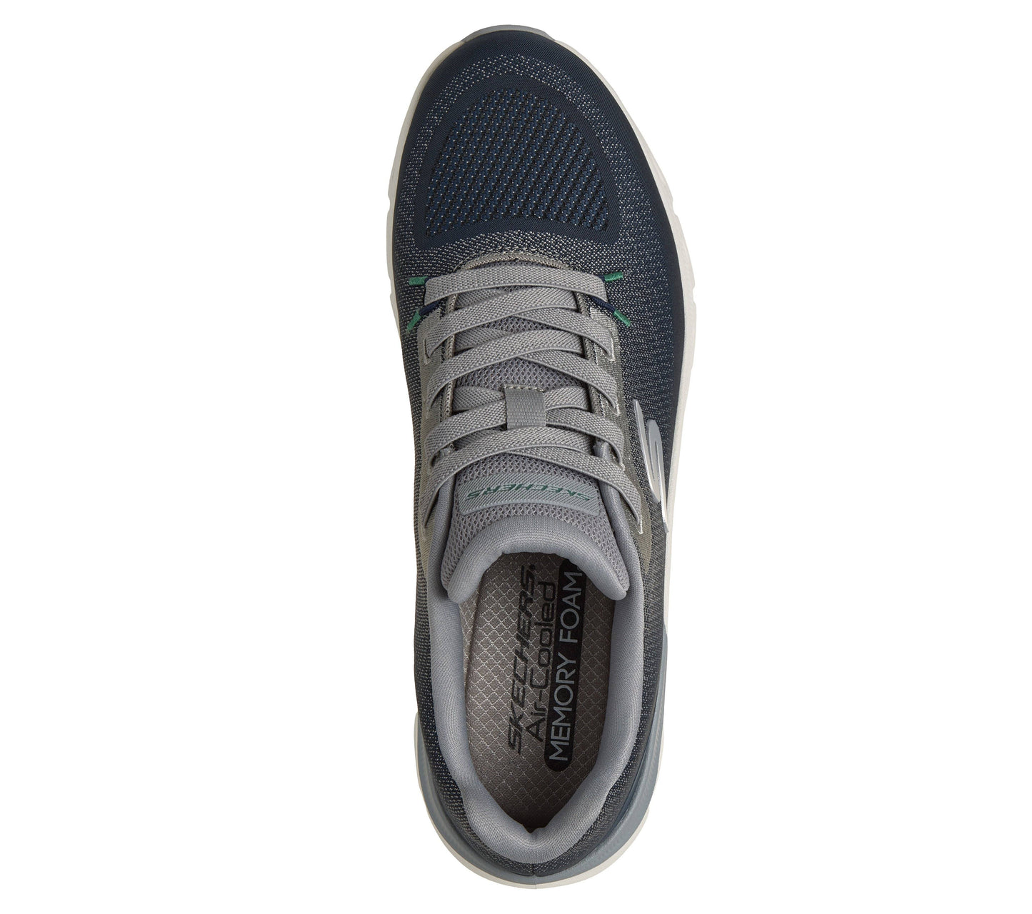 Scarpe skechers glide-step pro - waverra - 233132-nvgy blu grigio