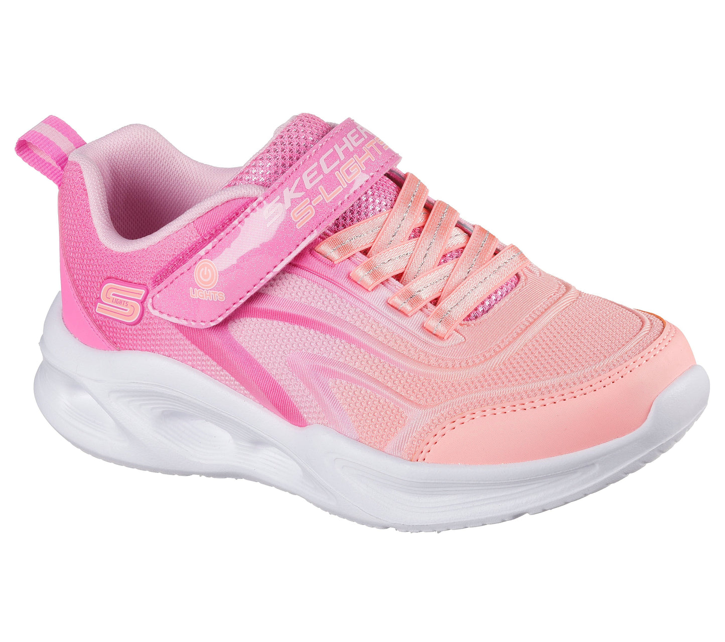 Scarpe skechers sola glow - color br - 303713l-pkmt rosa multicolor