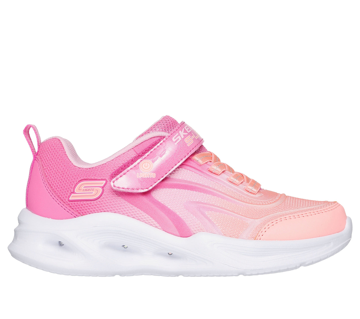 Scarpe skechers sola glow - color br - 303713l-pkmt rosa multicolor