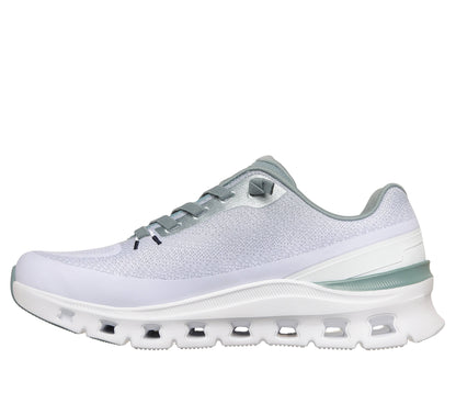 Scarpe skechers glide-step pro - waverra - 233132-wlb bianco blu