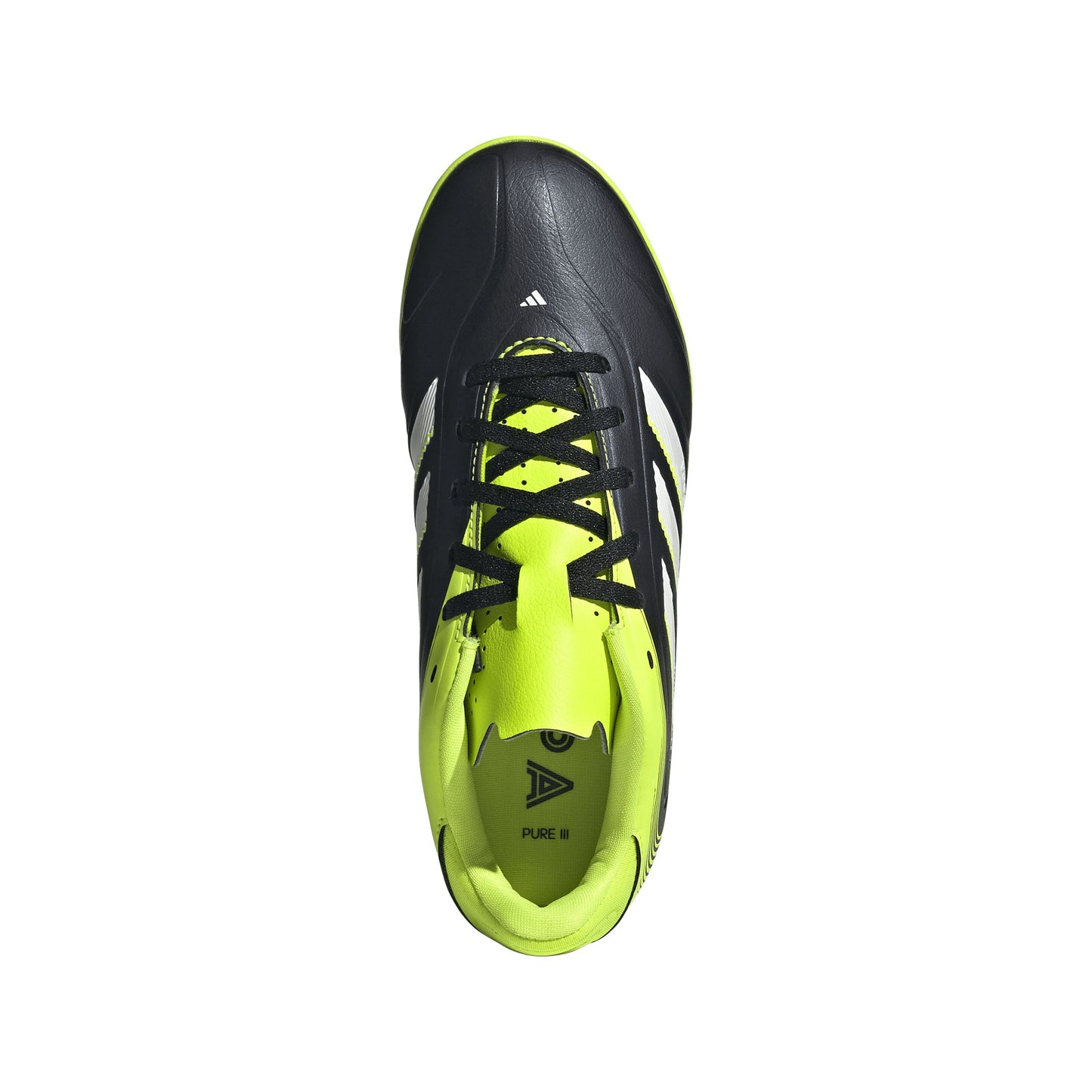 Scarpe adidas copa pure iii club cblack/luclem - jr2902 nero lime