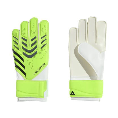 Guanti da portiere adidas pred gl trn j - jn5362 lime bianco