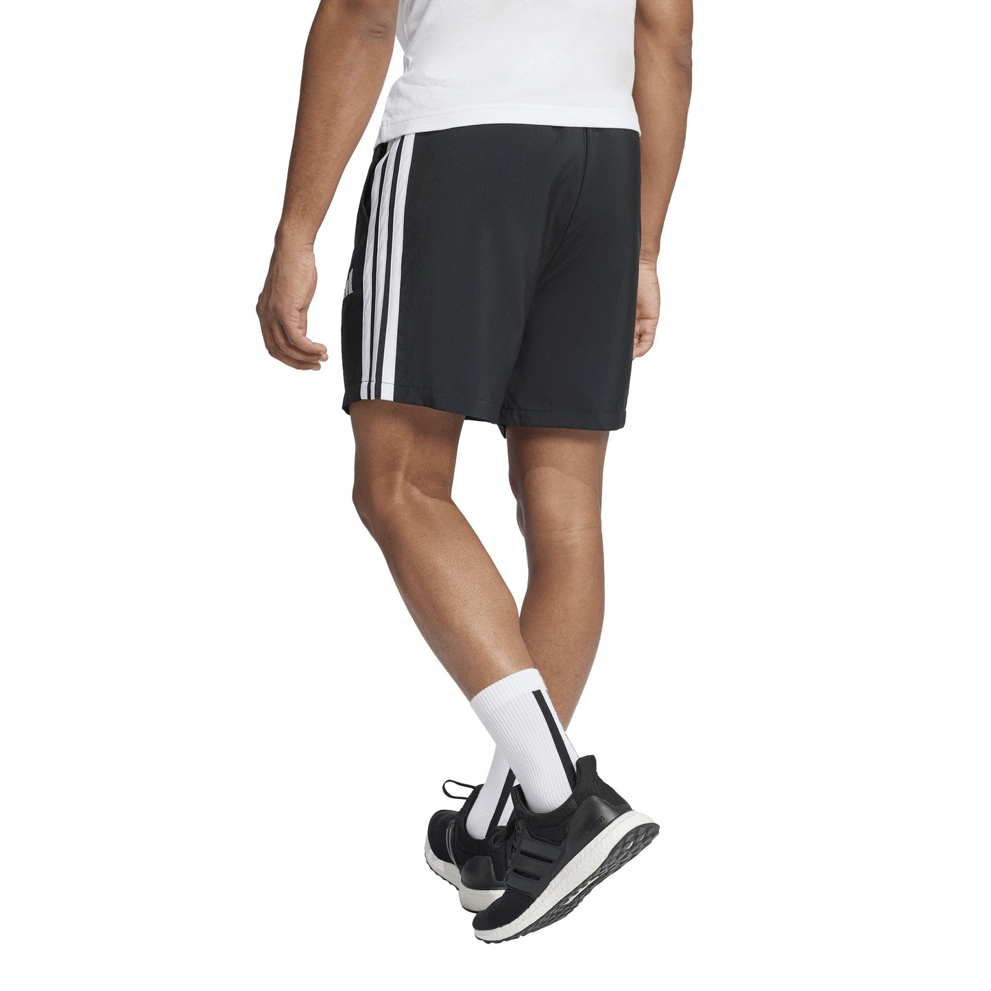 Pantaloncini adidas m 3s chelsea - je6436 nero bianco