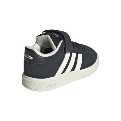 Scarpe adidas grandcourt 00s el i - jr0779 nero bianco