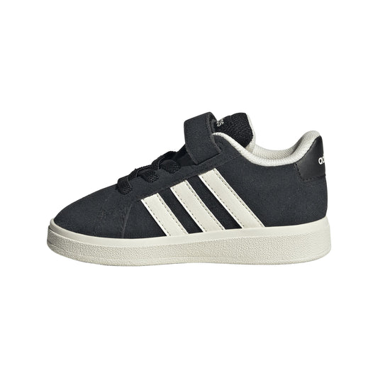 Scarpe adidas grandcourt 00s el i - jr0779 nero bianco