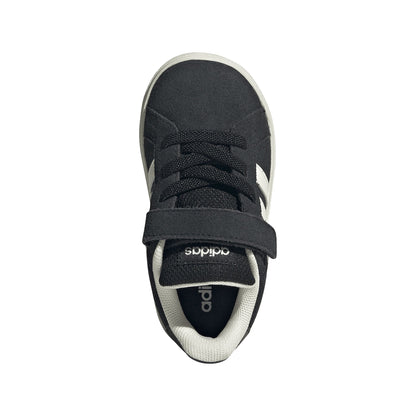 Scarpe adidas grandcourt 00s el i - jr0779 nero bianco