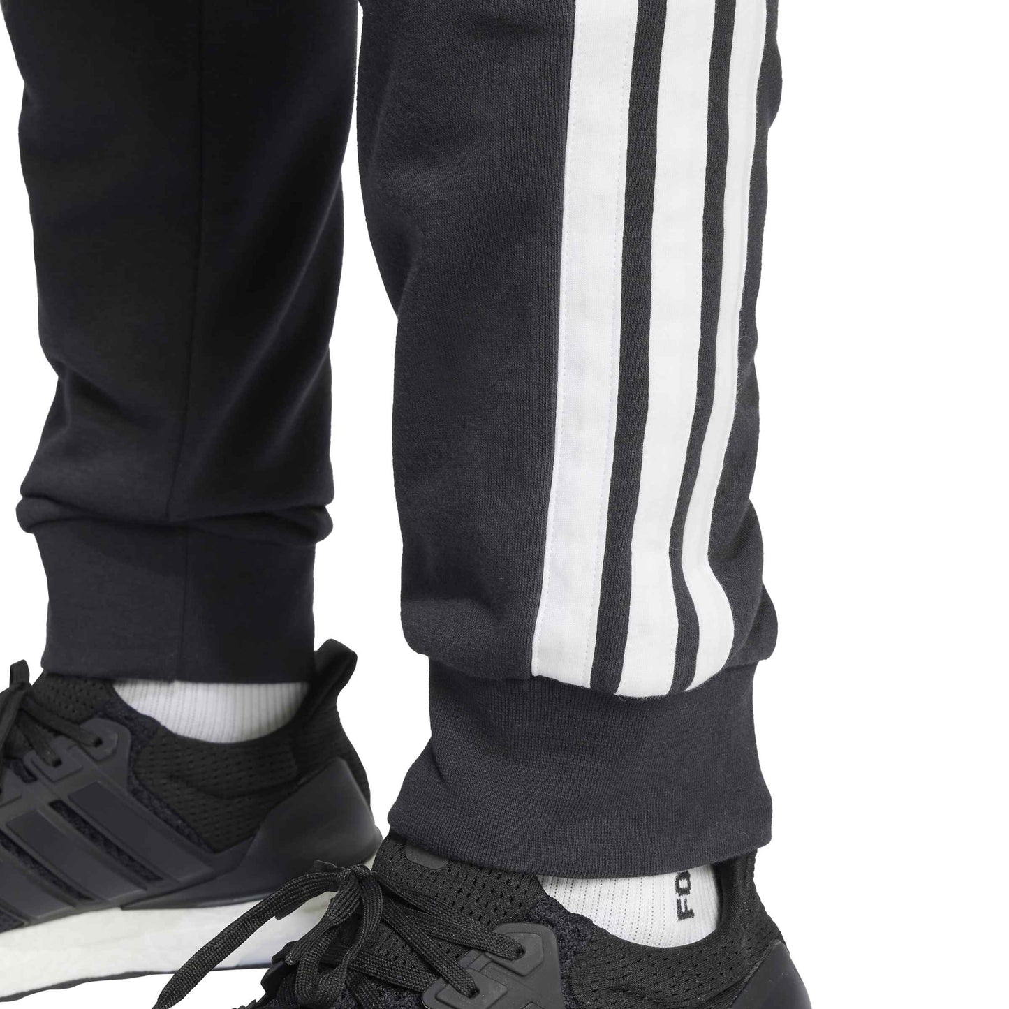 Pantaloni adidas m 3s ft tc pt - jd1881 nero bianco