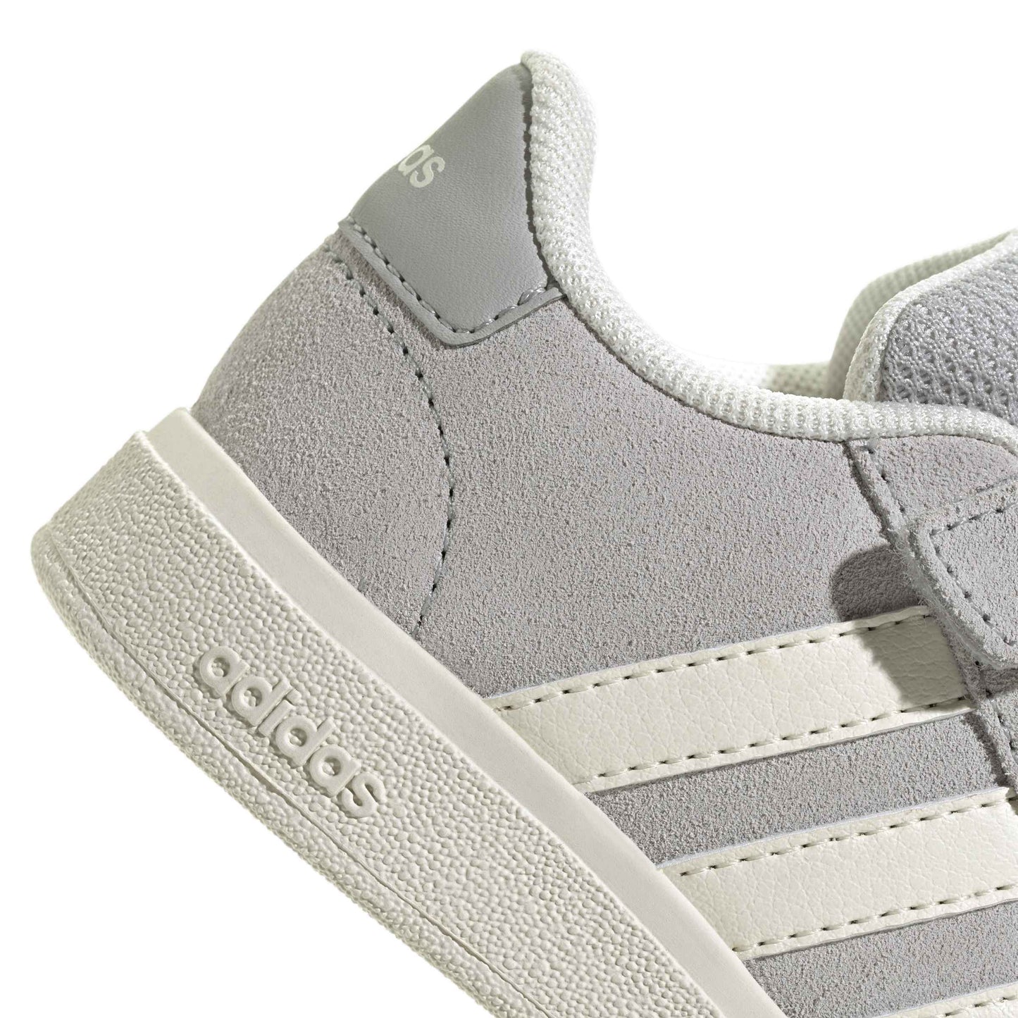 Scarpe adidas grandcourt 00s el i - jr0782 grigio bianco