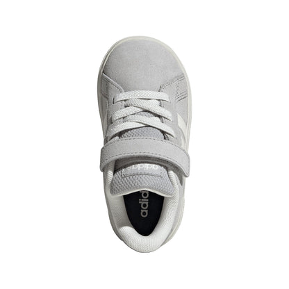 Scarpe adidas grandcourt 00s el i - jr0782 grigio bianco