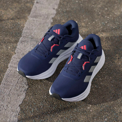 Scarpe adidas galaxy 7m - jr4944 blu argento