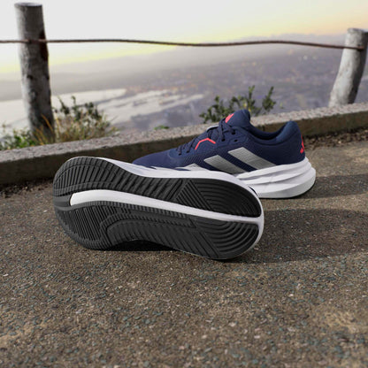 Scarpe adidas galaxy 7m - jr4944 blu argento