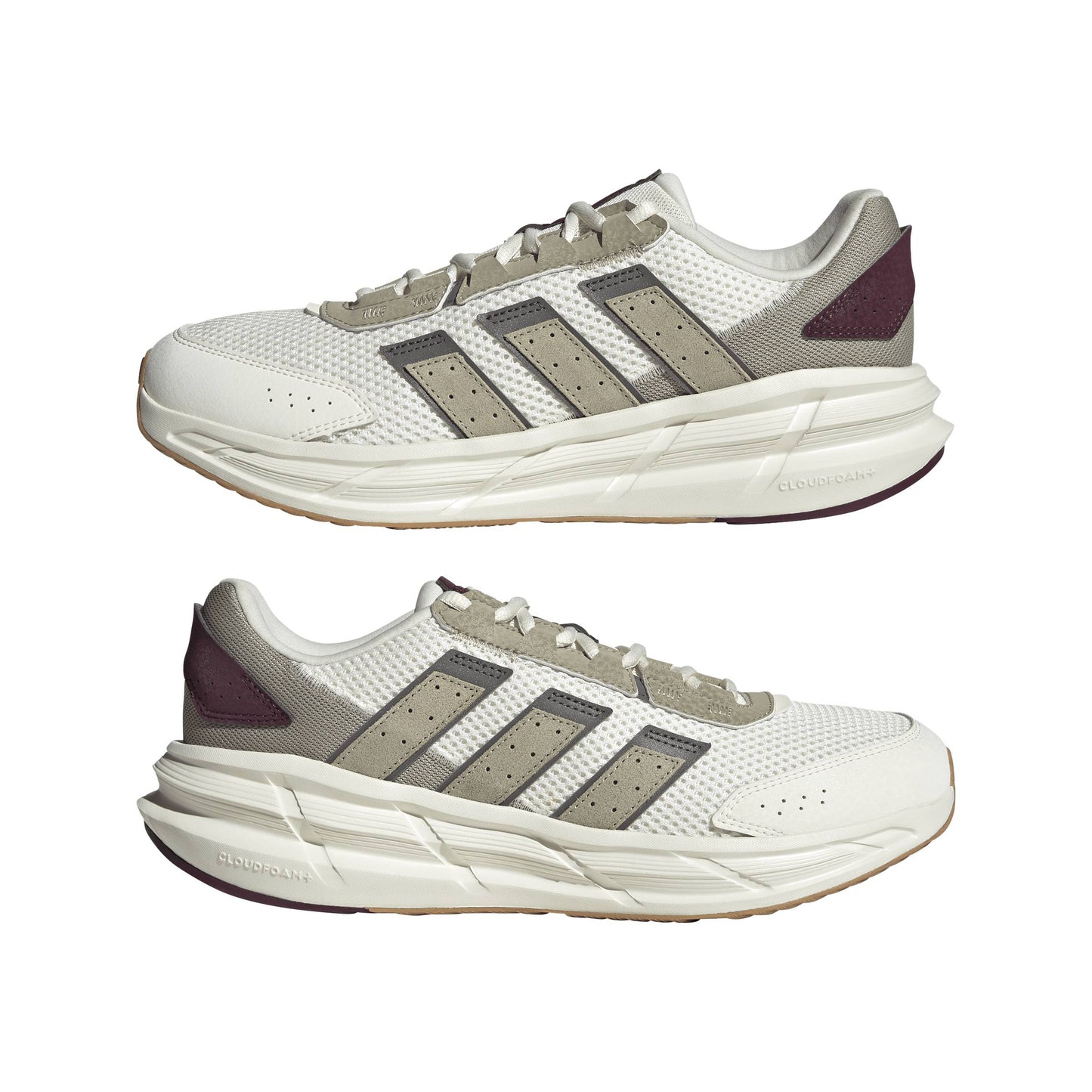 Scarpe adidas astrastar - jp5939 bianco fango bordeaux