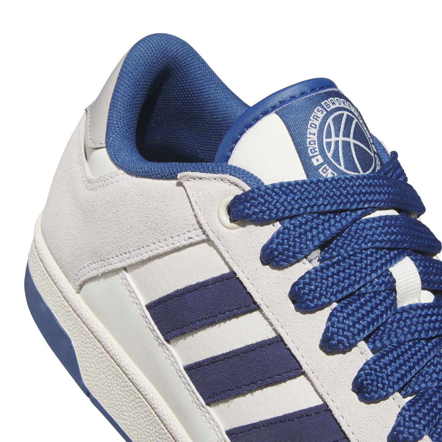 Scarpe adidas rapid court low - js2216 bianco blu