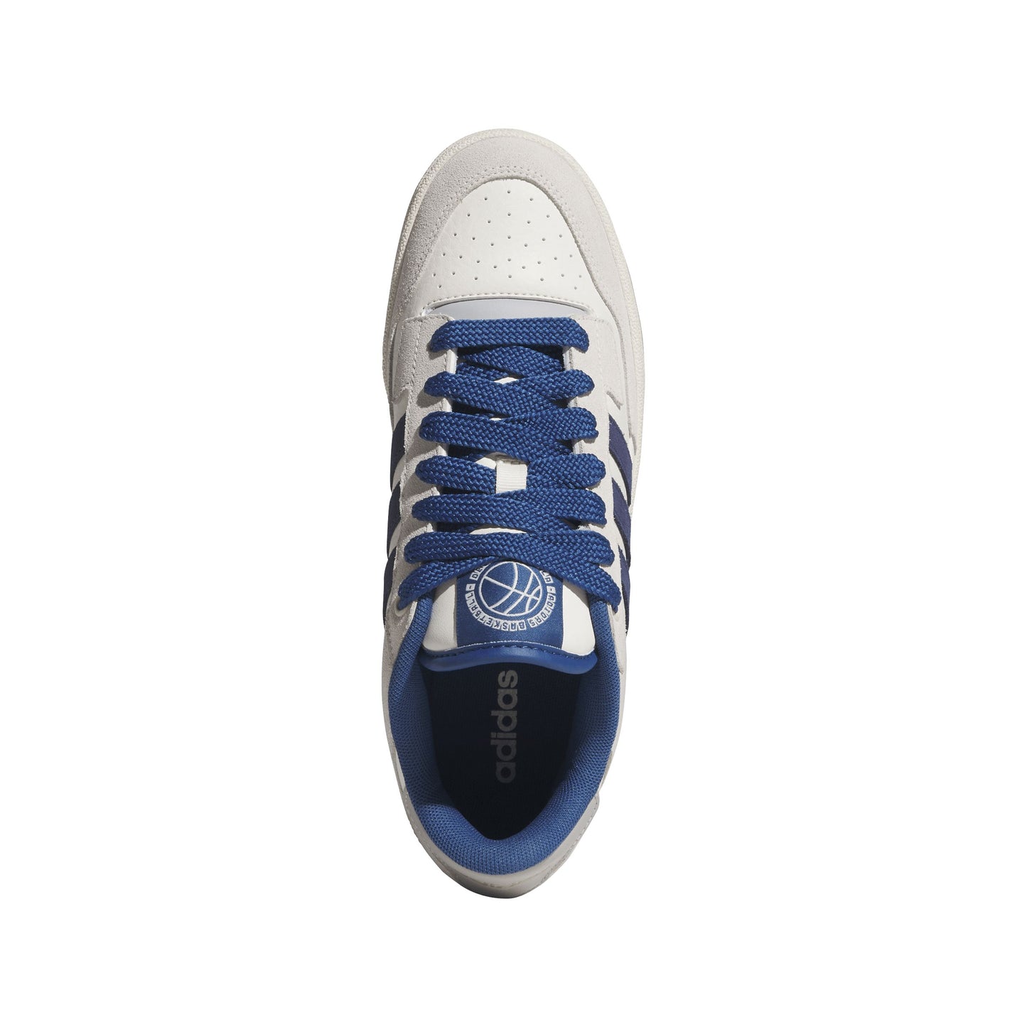 Scarpe adidas rapid court low - js2216 bianco blu
