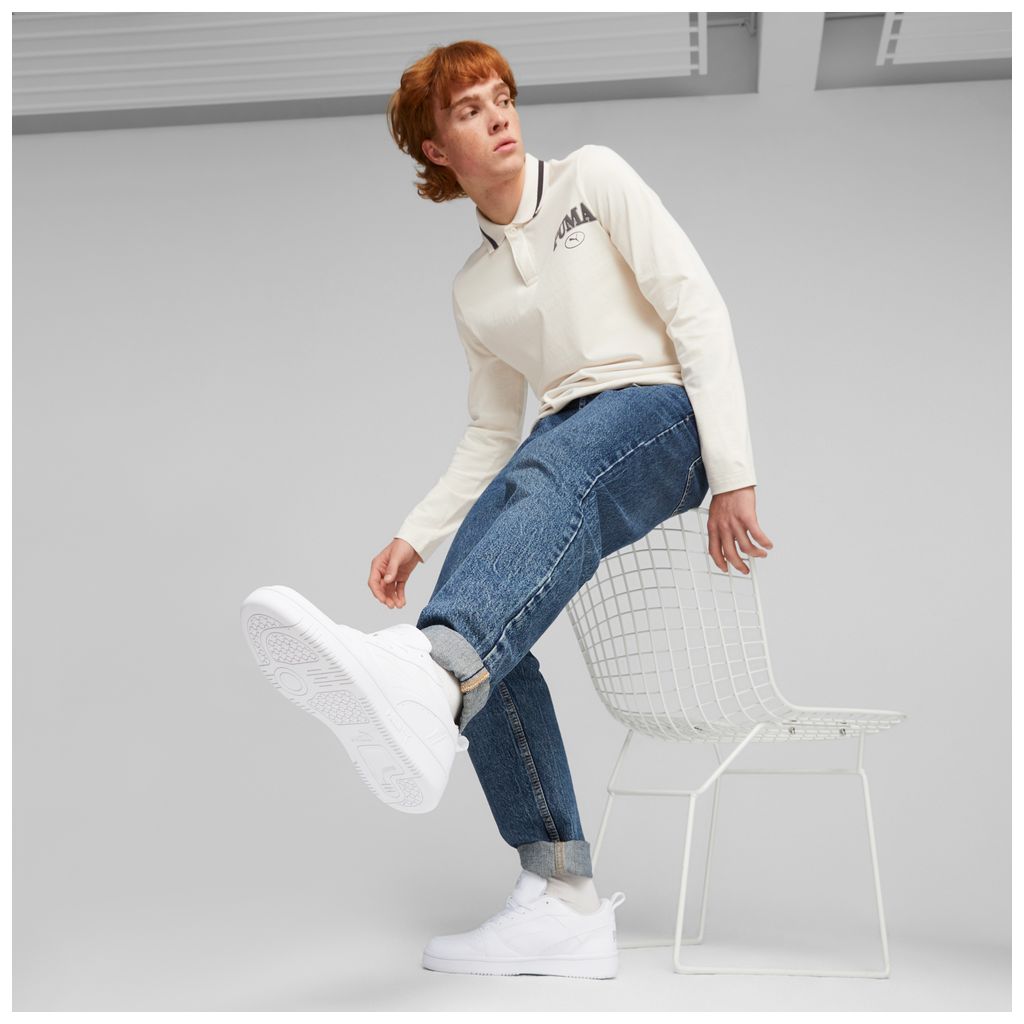 Scarpe puma rebound v6 low - 392328-03 bianco