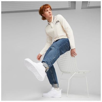 Scarpe puma rebound v6 low - 392328-03 bianco