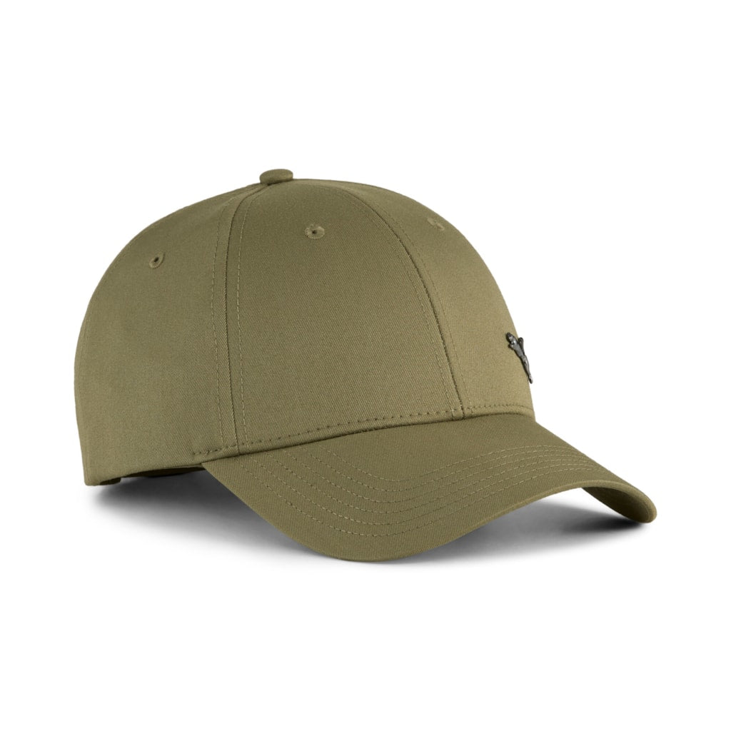 Cappellino puma ess metal puma cat bb cap - 025994-02 verde oliva