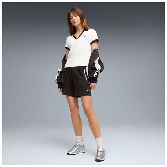 Pantaloncini puma t7 shorts - 634620-01 nero bianco