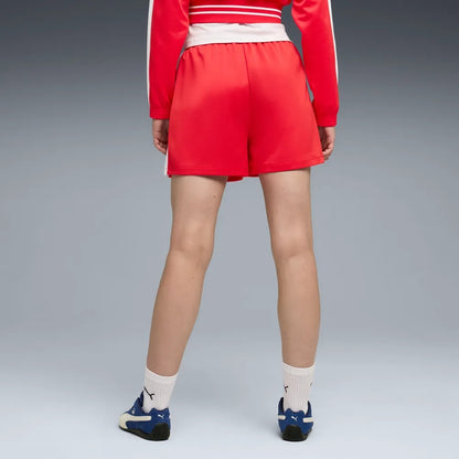 Pantaloncini puma t7 shorts - 634620-11 rosso bianco