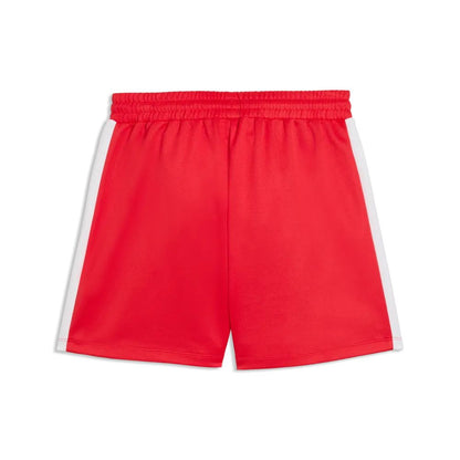Pantaloncini puma t7 shorts - 634620-11 rosso bianco