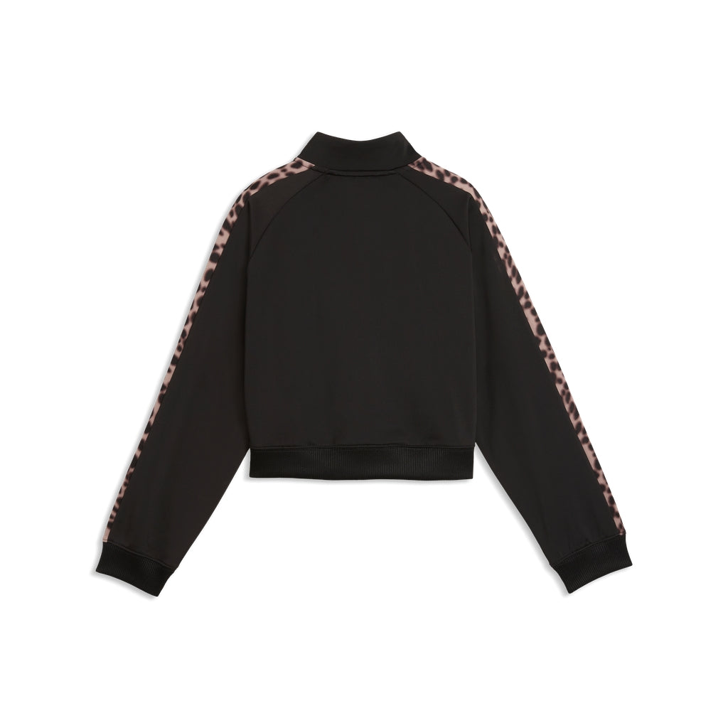 Giacca puma t7 animal track jacket - 635369-01 nero leopardato