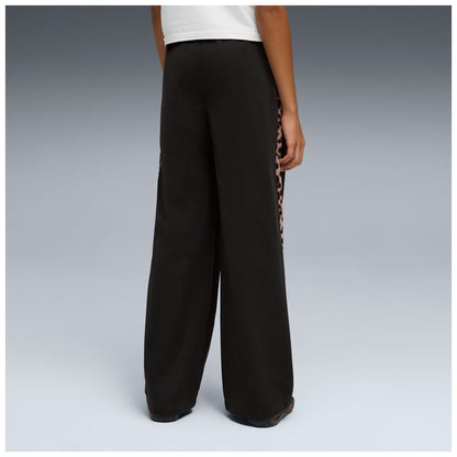 Pantaloni puma t7 animal track pants - 635371-01 nero leopardato