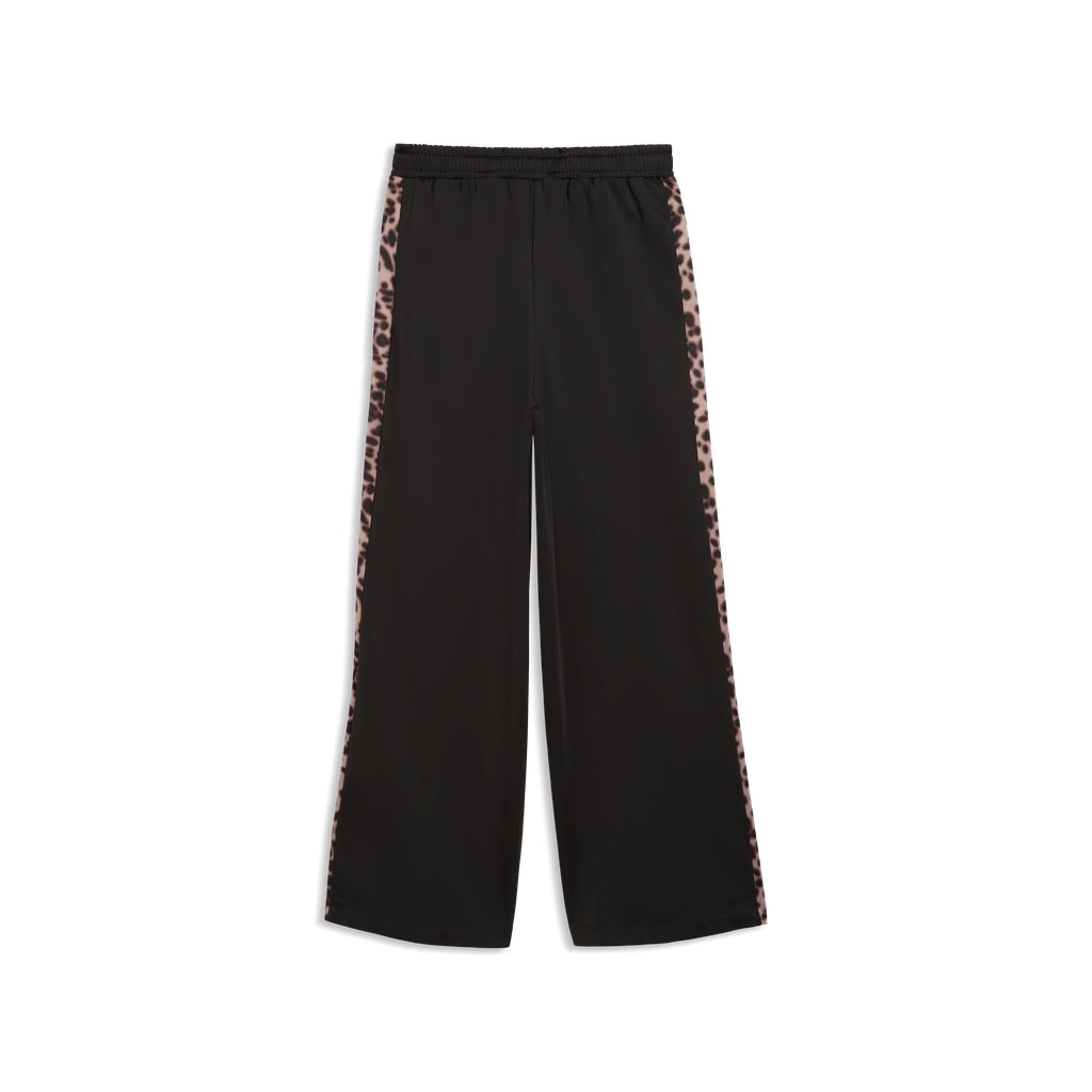 Pantaloni puma t7 animal track pants - 635371-01 nero leopardato