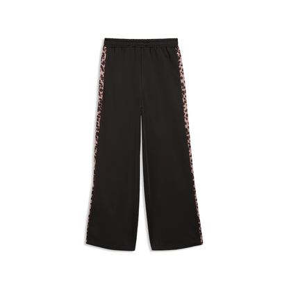 Pantaloni puma t7 animal track pants - 635371-01 nero leopardato
