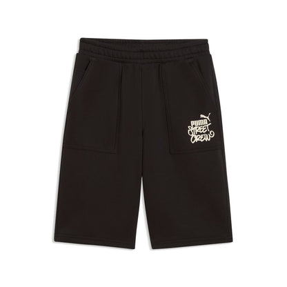 Pantaloncini puma mid90s relaxed long shorts - 691748-01 nero panna