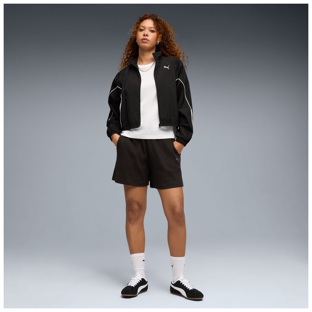 Pantaloncini puma her high-waist shorts - 692390-01 nero