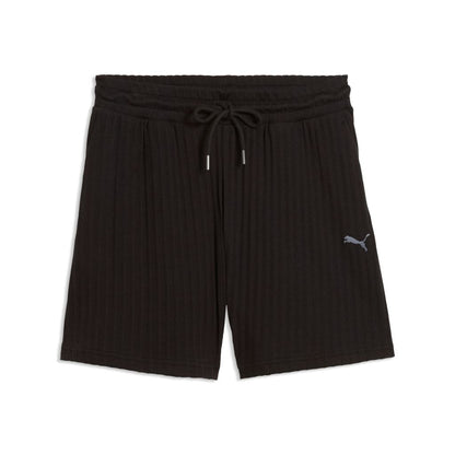 Pantaloncini puma her high-waist shorts - 692390-01 nero