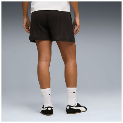 Pantaloncini puma her high-waist shorts - 692390-01 nero