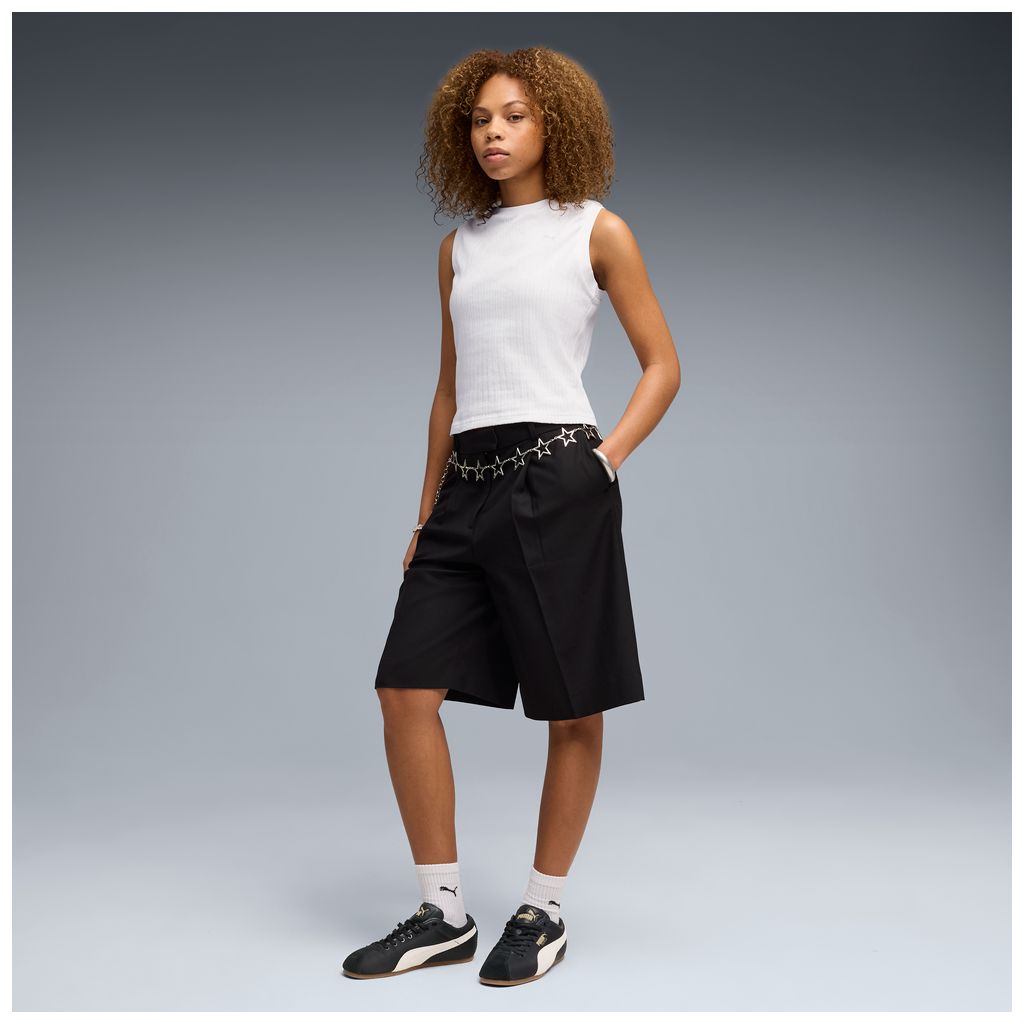 Canotta puma her tank - 691893-02 bianco panna