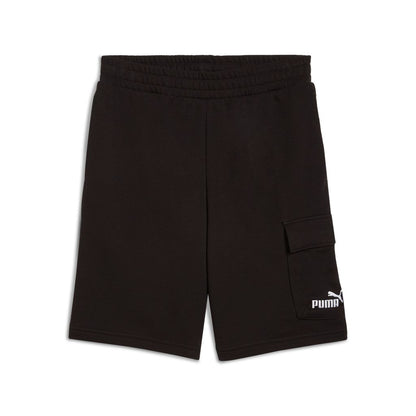 Pantaloncini puma ess no. 1 logo cargo shorts 10” tr - 682662-01 nero