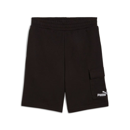 Pantaloncini puma ess no. 1 logo cargo shorts 10” tr - 682662-01 nero