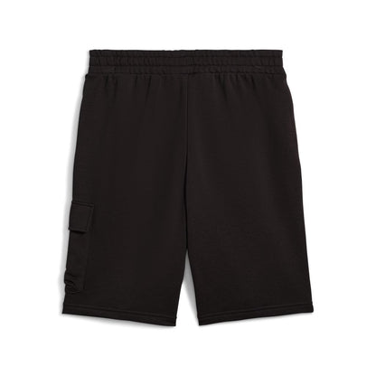Pantaloncini puma ess no. 1 logo cargo shorts 10” tr - 682662-01 nero