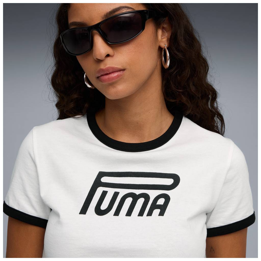 T-shirt puma future.puma.archive graphic slim tee - 632122-02 bianco
