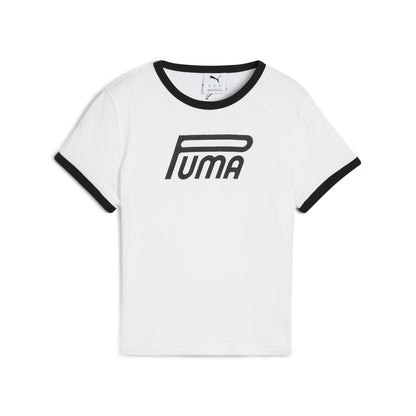 T-shirt puma future.puma.archive graphic slim tee - 632122-02 bianco