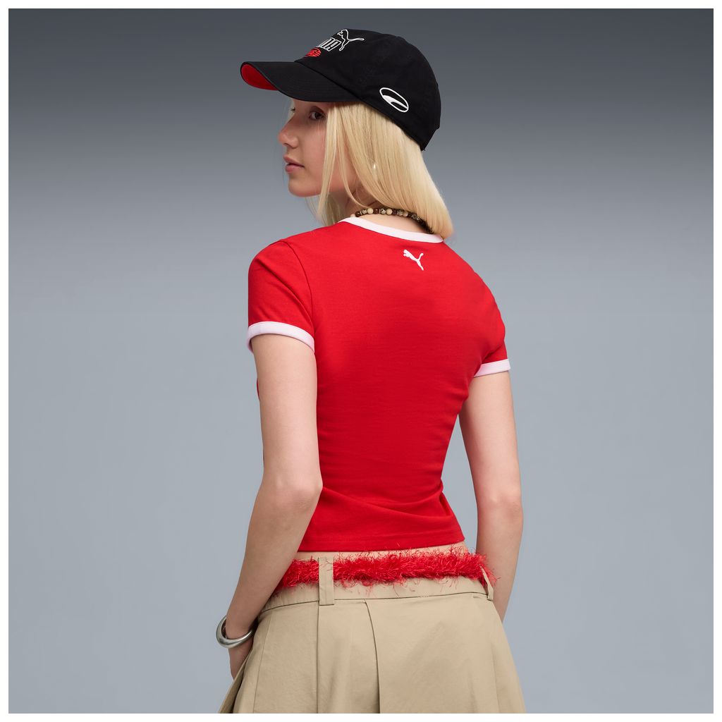 T-shirt puma future.puma.archive graphic slim tee - 632122-11 rosso