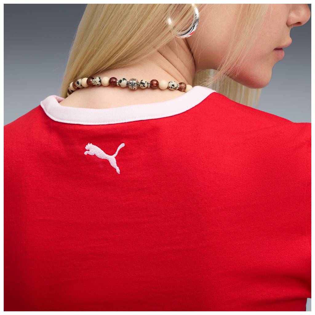 T-shirt puma future.puma.archive graphic slim tee - 632122-11 rosso