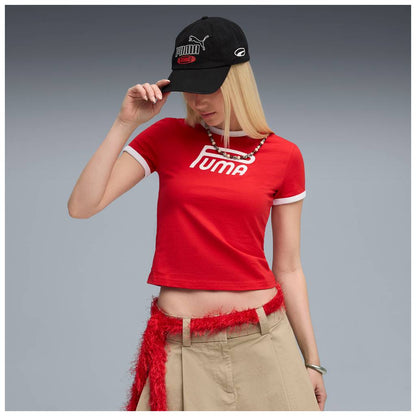 T-shirt puma future.puma.archive graphic slim tee - 632122-11 rosso