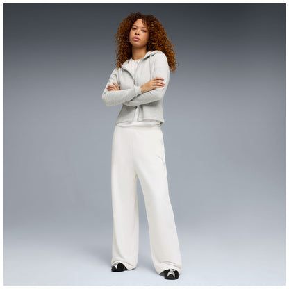 Pantaloni puma ess graphic bedazzled pants - 634567-02 bianco