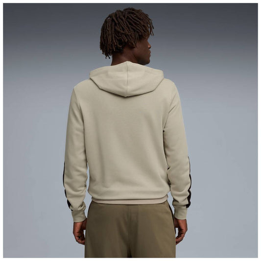 Felpa con cappuccio puma camo hoodie tr - beige fango mimetica