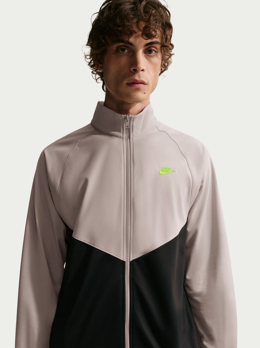 Tuta nike sportswear windrunner m nk wr pk trk suit - if1623-011 beige fango nero