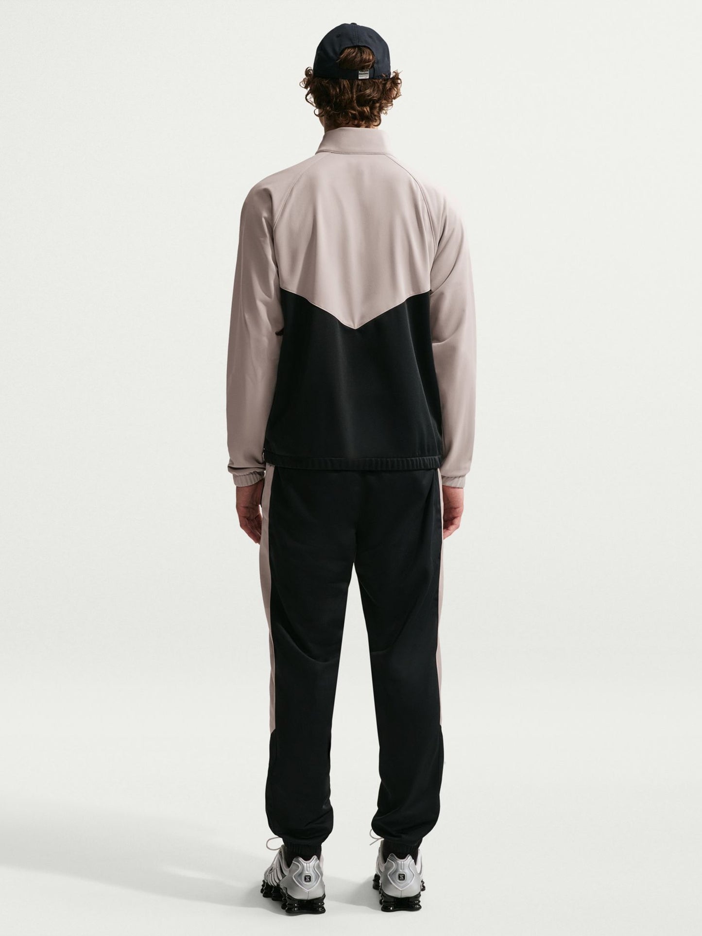 Tuta nike sportswear windrunner m nk wr pk trk suit - if1623-011 beige fango nero