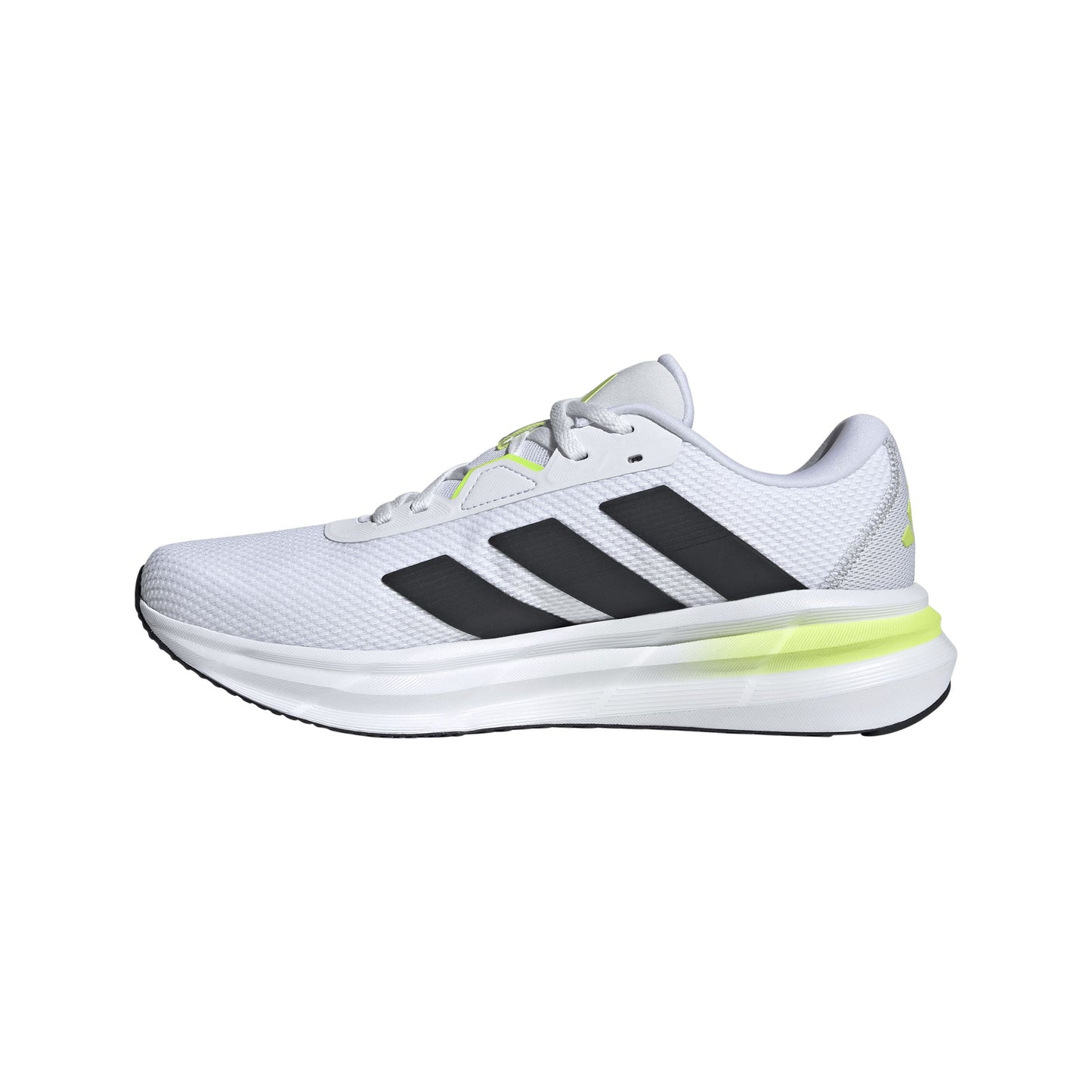 Scarpe adidas galaxy 7m man - jp6600 bianco nero verde fluo