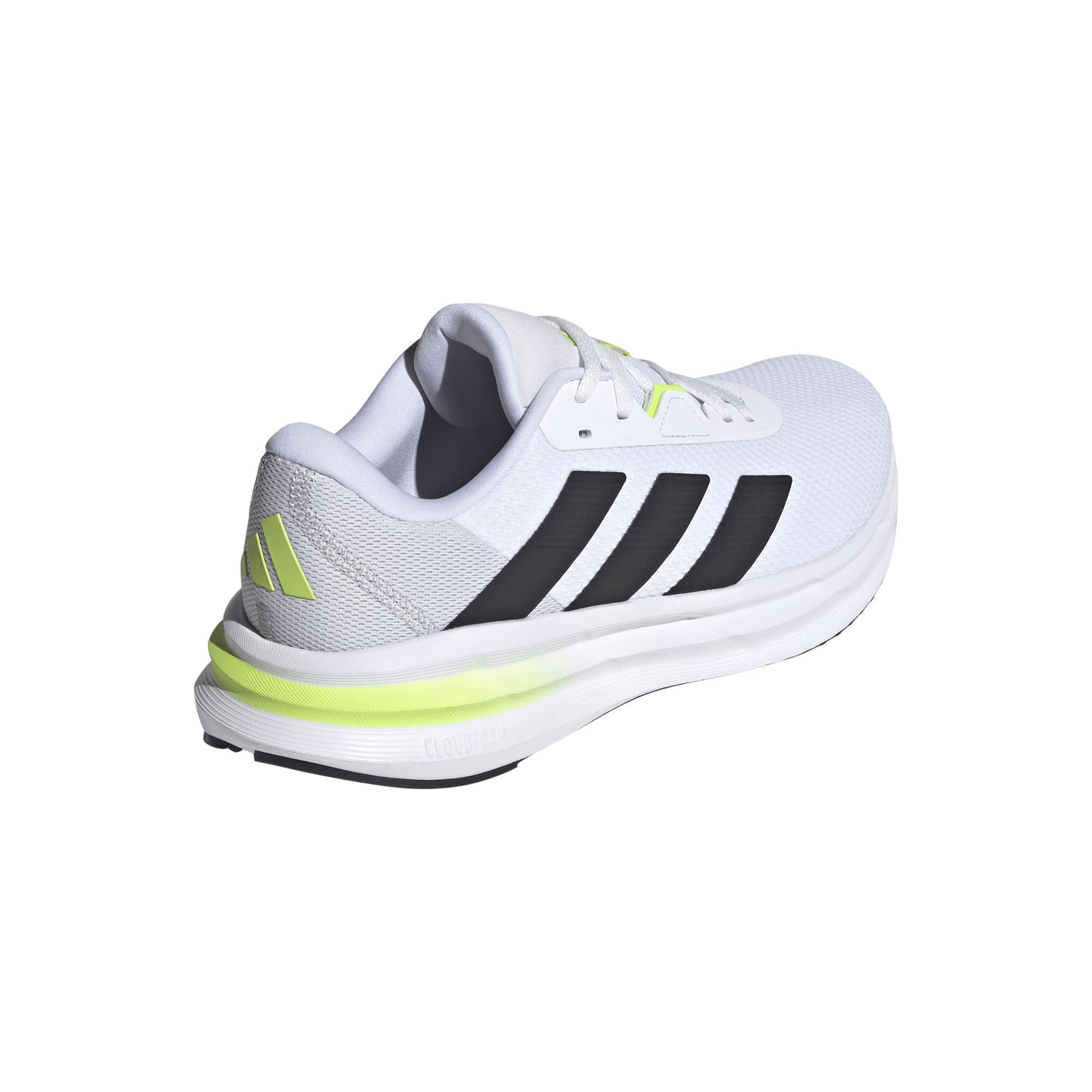 Scarpe adidas galaxy 7m man - jp6600 bianco nero verde fluo