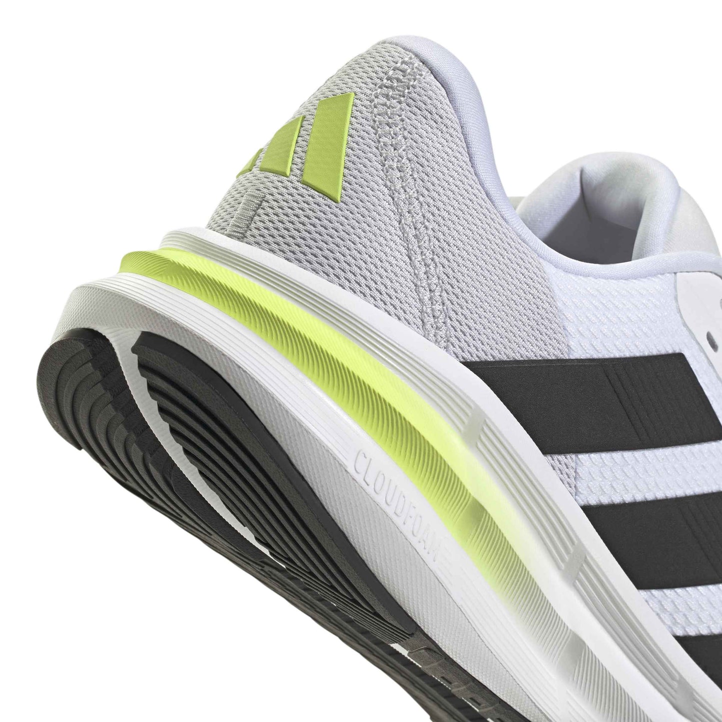 Scarpe adidas galaxy 7m man - jp6600 bianco nero verde fluo